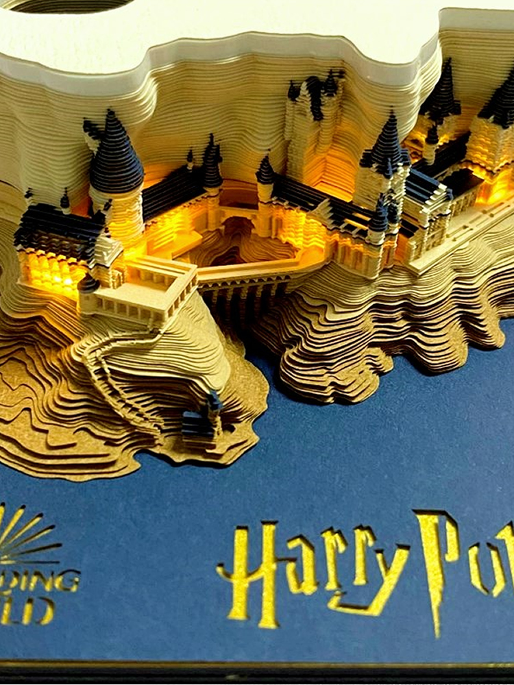 Hogwarts Castle Calendar 2024 (with Lights)