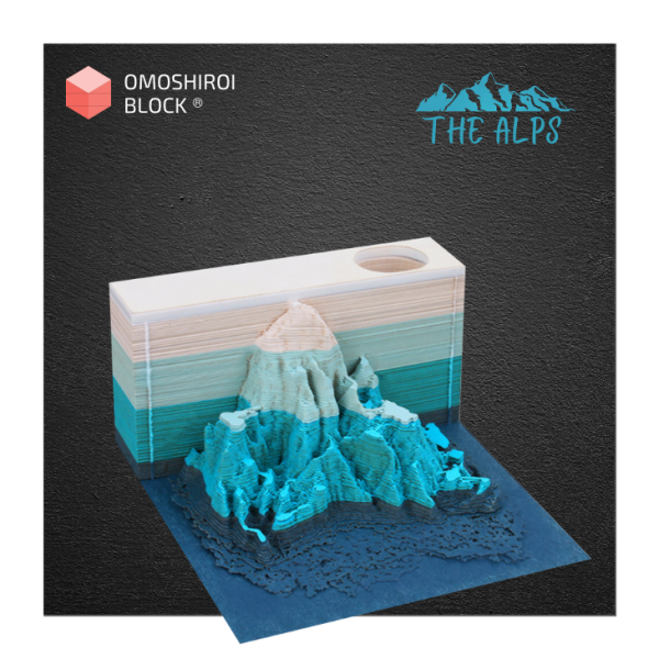 Alps Omoshiroi Block 3D Memo Pad